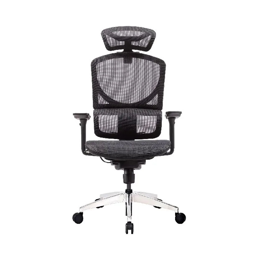Ghế Công Thái Học GTCHAIR ISEE  M - Đen (khung đen, lưới Đen)