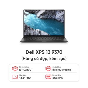 Laptop Dell XPS 13 7390 / I5-10210U / 8GB RAM / 256GB SSD / Màn 13.3 inch FHD / Kèm sạc - Hàng cũ đẹp