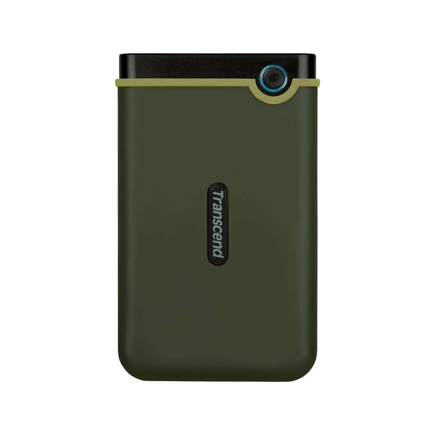 Ổ cứng di động Transcend 1TB 2.5inch StoreJet Slim 25M3G Màu Xanh Green, Chống Sốc (TS1TSJ25M3G)