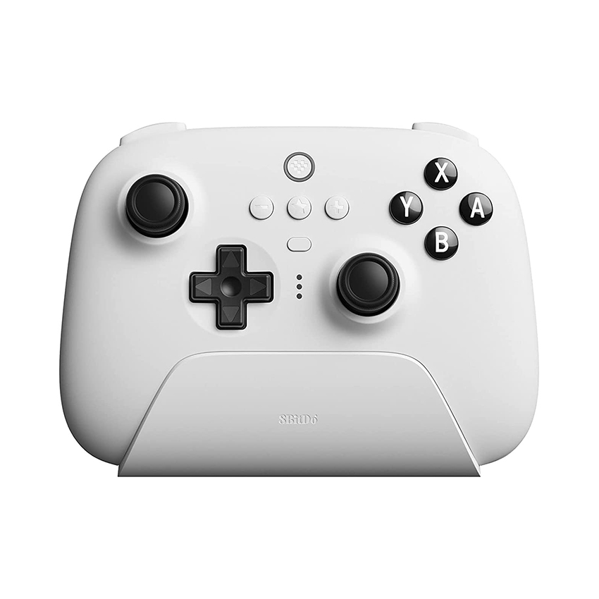 Tay cầm chơi game 8BitDo Ultimate Bluetooth Controller kèm Dock Sạc Màu Trắng