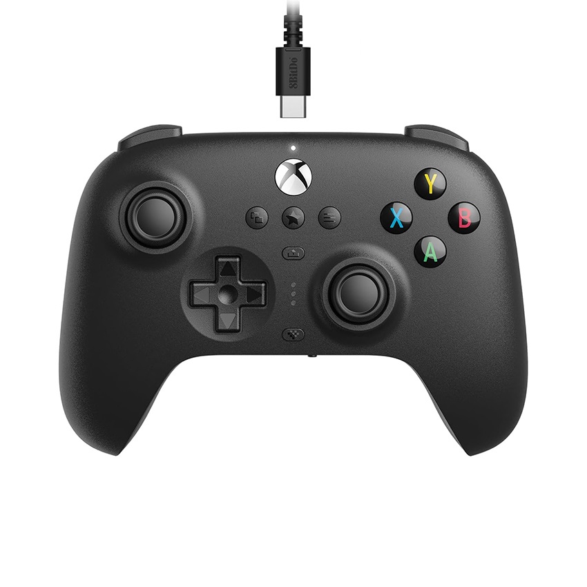 Tay cầm chơi game 8BitDo Ultimate Wired Controller cho Xbox/Windows Màu Đen (Hall Effect Joystick)