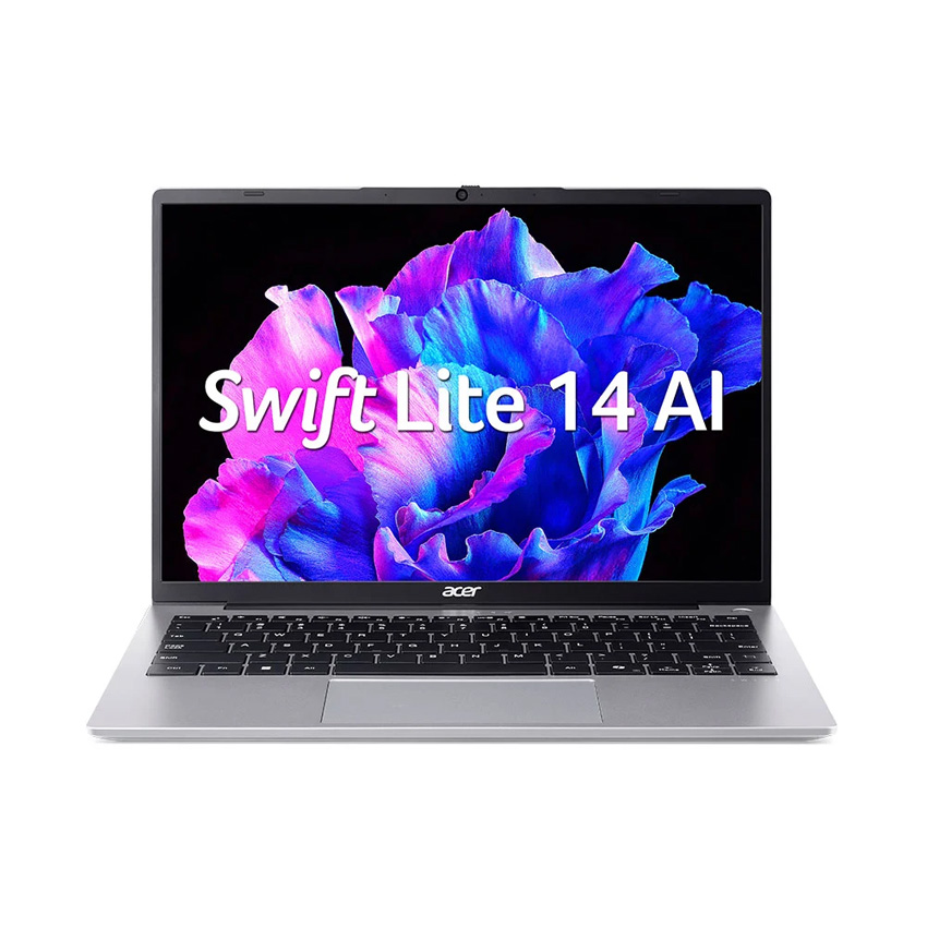 Laptop Acer Swift Lite 14 AI SFL14-51M-56HS (NX.J1HSV.002) (Ultra 5-125U/16GB RAM/512GB SSD/14.0 inch FHD+/Win11/Bạc/vỏ nhôm) (2024)