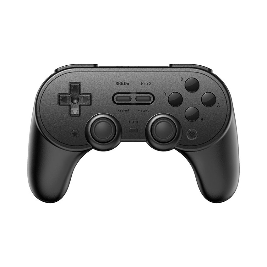 Tay cầm chơi game 8BitDo Pro 2 Bluetooth Controller cho Switch/PC/Android/Steam Deck/Apple, Màu Đen (Hall Effect Joystick)