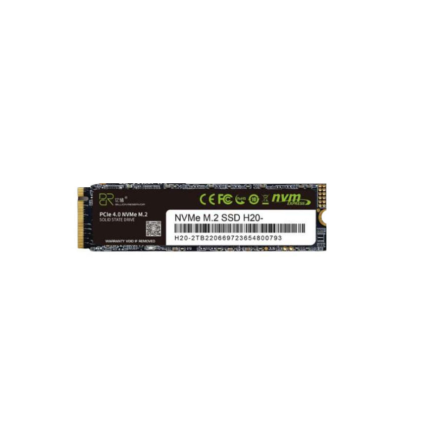 Ổ cứng SSD Billion Reservoir H20 2TB NVMe M.2 2280 PCIe Gen 4x4 (Đọc 7000MB/s - Ghi 4500MB/s) - (H20-2TB)
