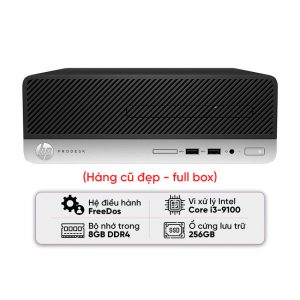 PC HP Prodesk 400 G6 SFF (I3 9100/8GB RAM/256GB SSD) - Likenew (Full box)