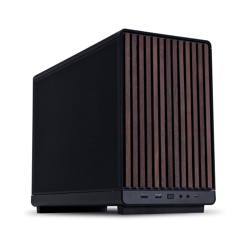 Vỏ case Lian Li A3 - Black Wood (mATX/Mid Tower/Màu Đen)