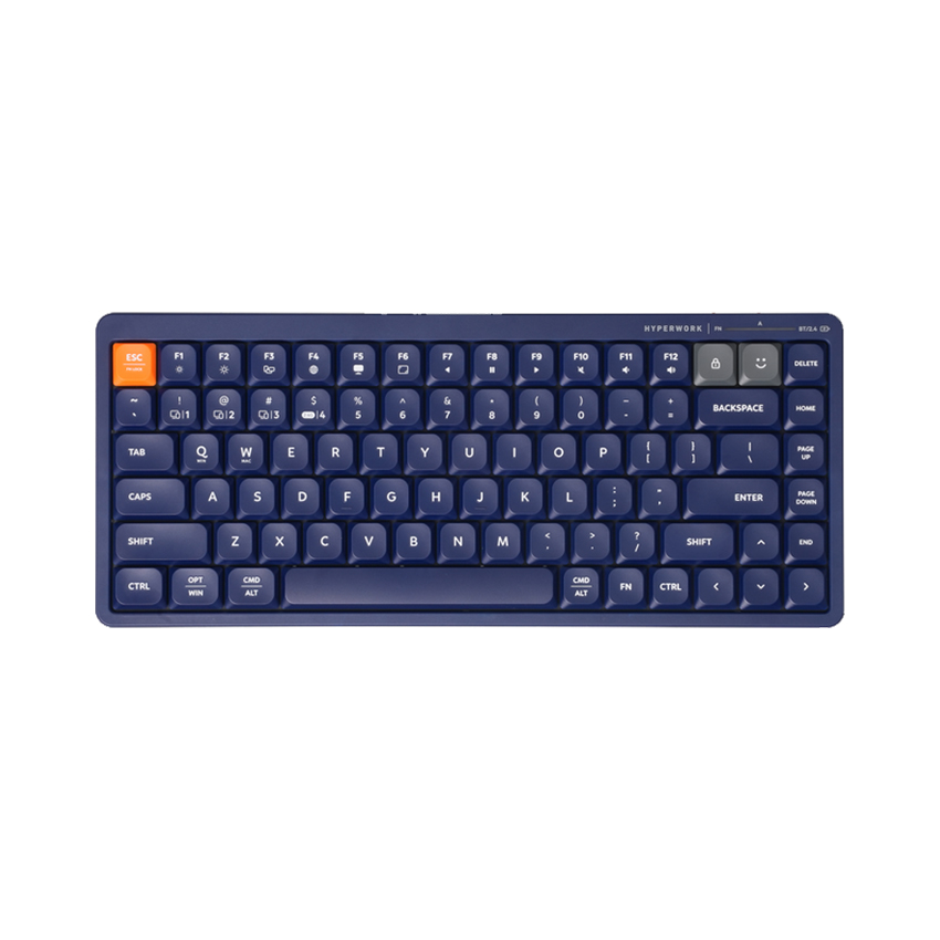 86755_ban_phim_khong_day_hyperwork_silentkey_mini_ts01m_xanh_1-1 Bàn phím không dây HyperWork SilentKey Mini TS01M – Xanh
