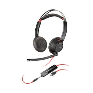 Tai nghe có dây Poly BW 5220 USB-C HS +USB-C/A (Bulk)(Tray)