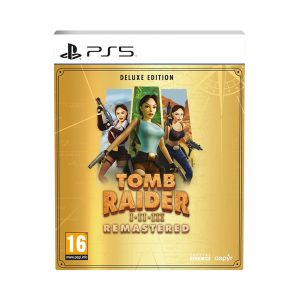 Đĩa game PS5 - Tomb Raider I–III Remastered Deluxe - EU