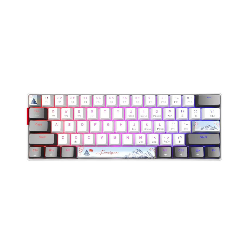 87566_ban_phim_co_khong_day_edra_ek361w_snow_yellow_switch_gray_white_1 Bàn phím cơ không dây Edra EK361W Snow Yellow Switch (Gray-White)