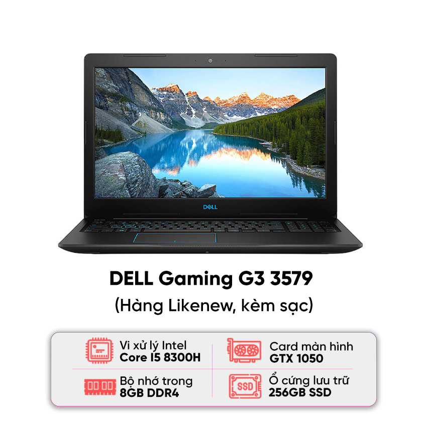 87758_laptop_dell_gaming_g3_3579_i5_8300h_8gb_ram_256gb_ssd_gtx_1050_man_15_6_inch_kem_sac_hang_cu_dep Laptop DELL Gaming G3 3579 / I5-8300H / 8GB RAM / 256GB SSD / GTX 1050 / Màn 15.6 inch / Kèm sạc - Hàng cũ đẹp