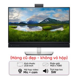 Màn hình Dell C2422HE (23.8 inch/FHD/IPS/60Hz/8ms/Webcam) - Cũ đẹp (Không vỏ hộp)
