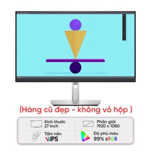 Màn hình Dell P2722H (27inch/FHD/IPS/60Hz/8ms/300nits/HDMI+DP+VGA+USB) - Cũ đẹp (Không vỏ hộp)