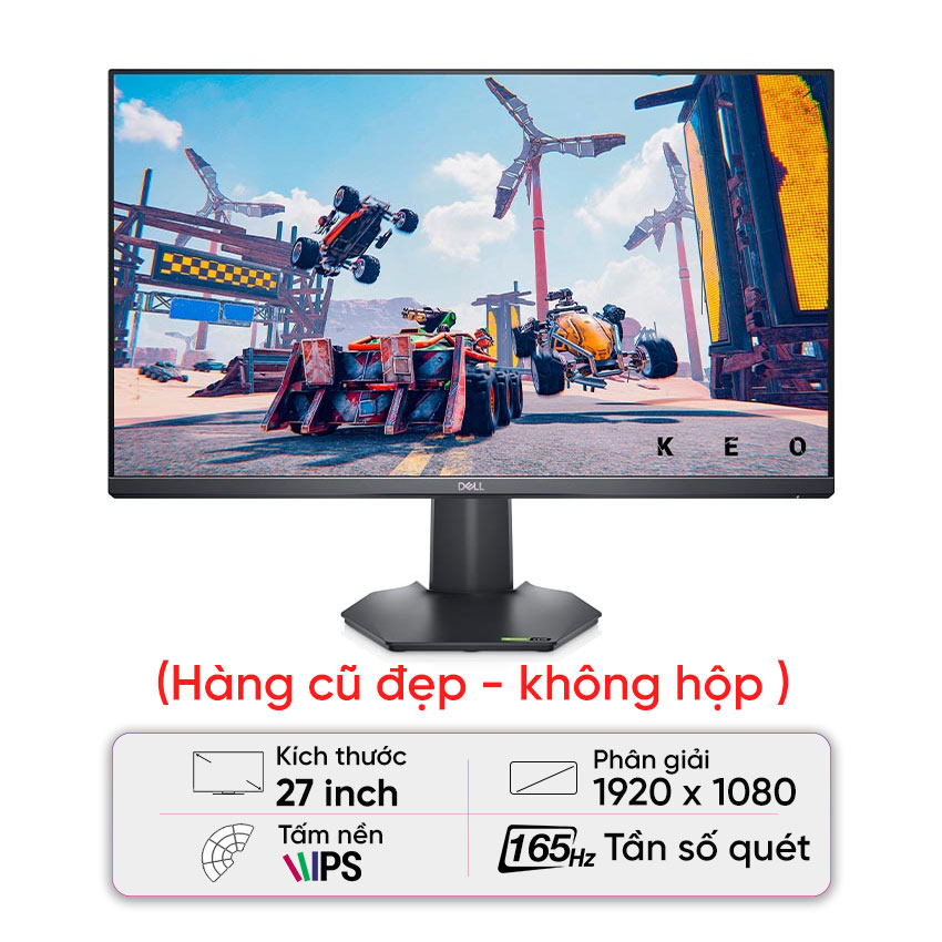 Màn hình Gaming Dell G2722HS (27 inch/FHD/IPS/165Hz/1ms) - Cũ đẹp (Không vỏ hộp)