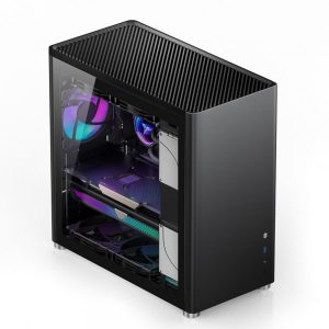 Vỏ case Jonsbo D40 Black ( Mid Tower/Màu Đen)