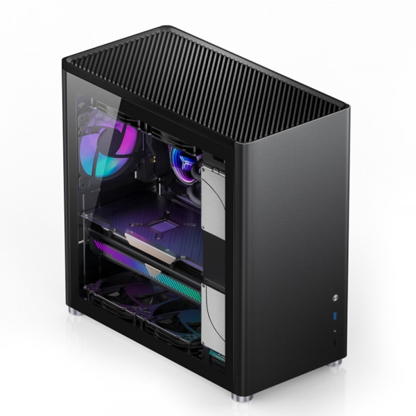 Vỏ case Jonsbo D40 Black ( Mid Tower/Màu Đen)