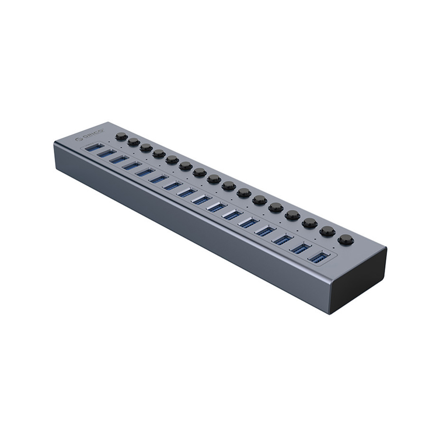 Bộ chia USB Hub 16 cổng USB 3.0  Xám ORICO BT2U3-16AB-GY