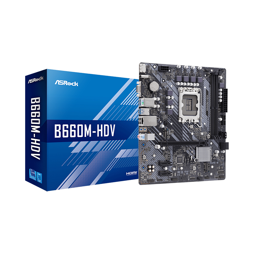 Mainboard ASROCK B660M-HDV - Cũ đẹp (Tray)