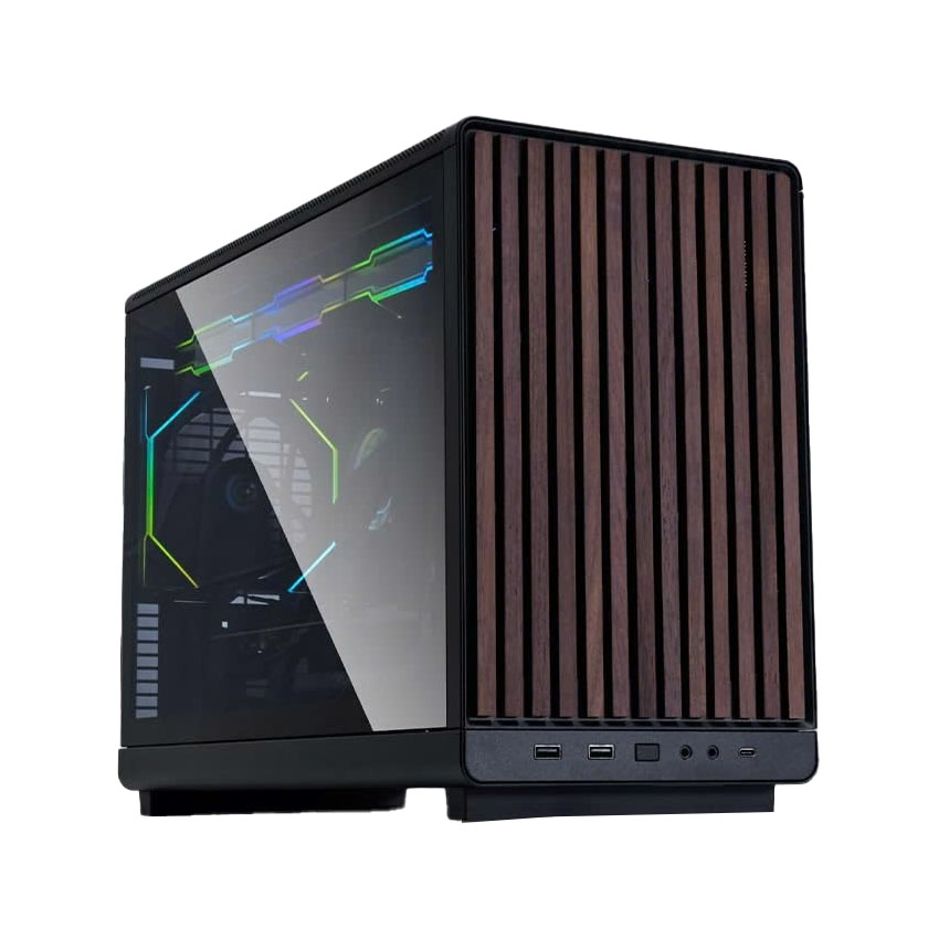 88801_vo_case_lian_li_a3_glass_black_wood_atx_mid_tower_mat_go_hong_kinh-1 Vỏ case Lian Li A3 - Glass Black Wood (ATX/Mid Tower/Mặt gỗ/hông kính)