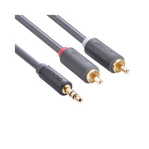 Cáp Audio 1.5m từ giắc 3.5mm đực sang 2RCA đực Ugreen 10583