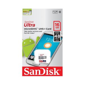 Thẻ nhớ SanDisk 16GB microSD Ultra Class 10