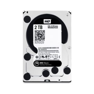 Ổ cứng HDD WD 2TB Black 3.5 inch, 7200RPM, SATA, 64MB Cache (WD2003FZEX)