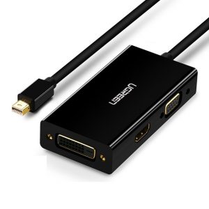 Cáp chuyển đổi từ Mini Displayport sang VGA + HDMI + DVI Ugreen 20418 hỗ trợ 4k x 2k