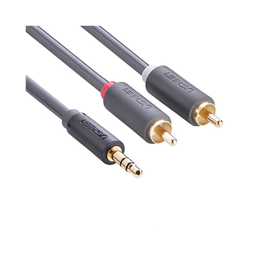 48379_c__p_audio_2m_gi___c_3_5mm_1______c_sang_2rca______c_ugreen_10584_2 Cáp Audio từ giắc 3,5mm đực ra 2 đầu RCA dài 2m Ugreen 10584