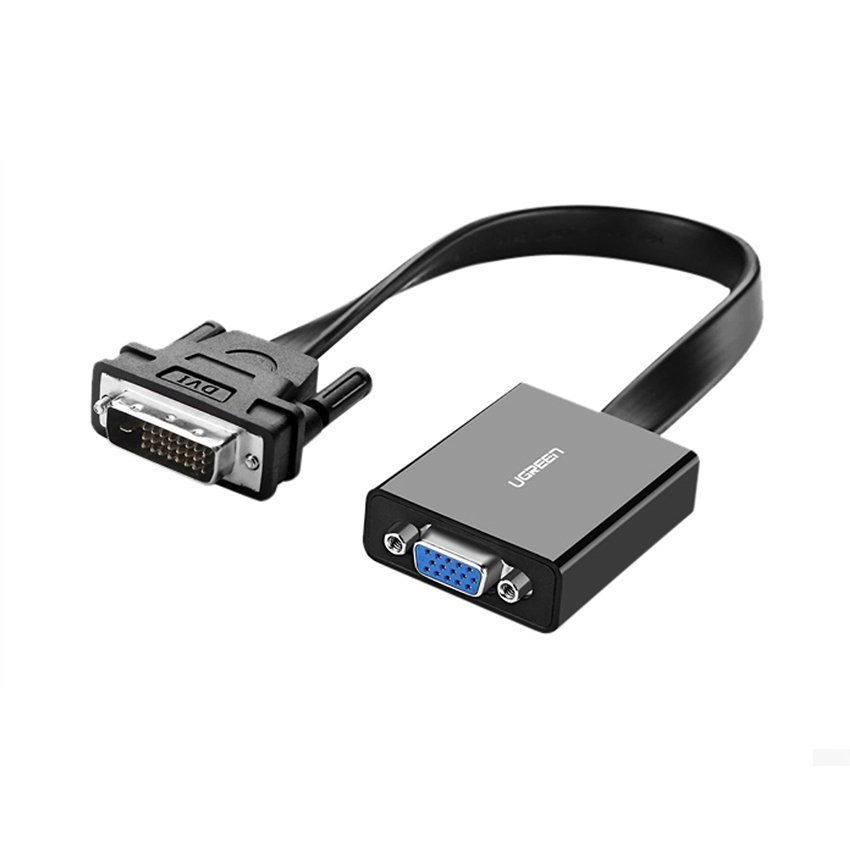 Giắc chuyển DVI-D 24+1 To VGA Ugreen 40259