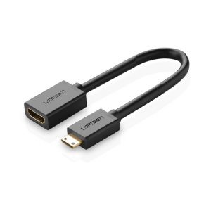 Giắc chuyển đổi từ Mini HDMI sang HDMI Ugreen 20137 15cm