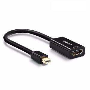 Cáp chuyển đổi từ Mini Displayport sang HDMI 15cm Ugreen 10461 Đen