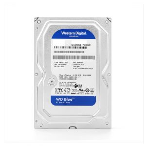 Ổ cứng HDD WD 1TB Blue 3.5 inch, 7200RPM, SATA, 64MB Cache (WD10EZEX)