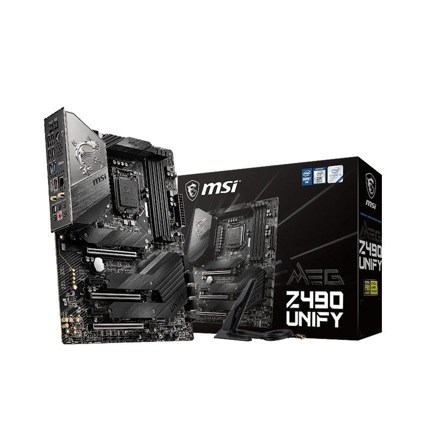 52310_mainboard_msi_meg_z490_unify_intel_z490_socket_1200_atx_4_khe_ram_ddr4_0000_1 Mainboard MSI MEG Z490 UNIFY (Intel Z490, Socket 1200, ATX, 4 khe RAM DDR4)