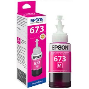Mực in Epson 673 (Màu đỏ) (C13T673300) - dùng cho Máy in màu Epson L805, L850, L1800