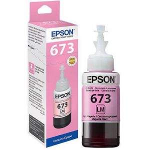 Mực in Epson 673 (Màu đỏ nhạt) (C13T673600) - dùng cho Máy in màu Epson L805, L850, L1800