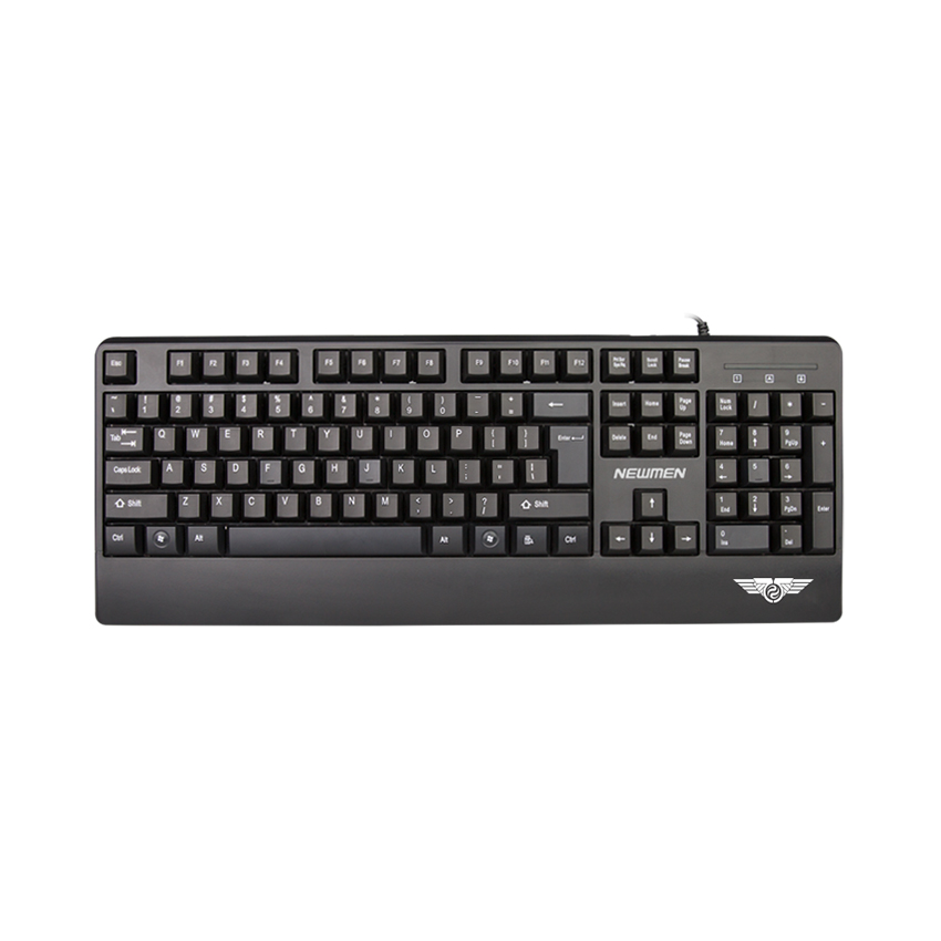 Bàn phím chơi game Newmen E340+ (USB/Đen)