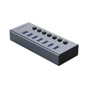 Bộ Chia USB Orico BT2U3-7AB-GY (Từ 1 Ra 7 Cổng USB 3.0 Vỏ nhôm)