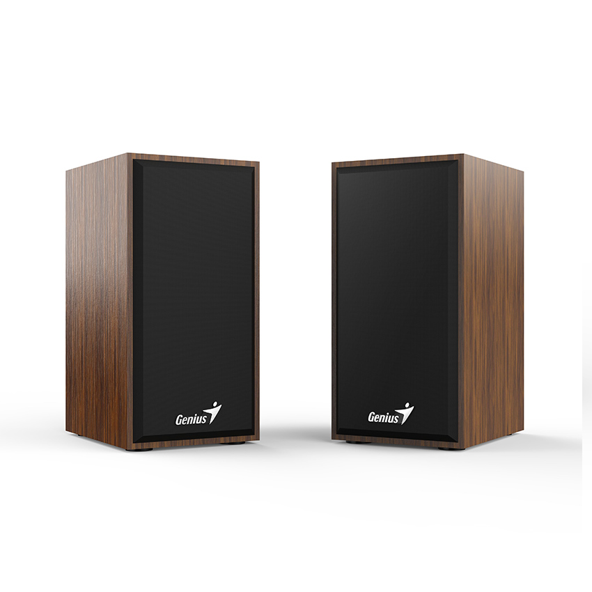 Loa Genius SP-HF180 2.0 màu nâu (Vân gỗ)