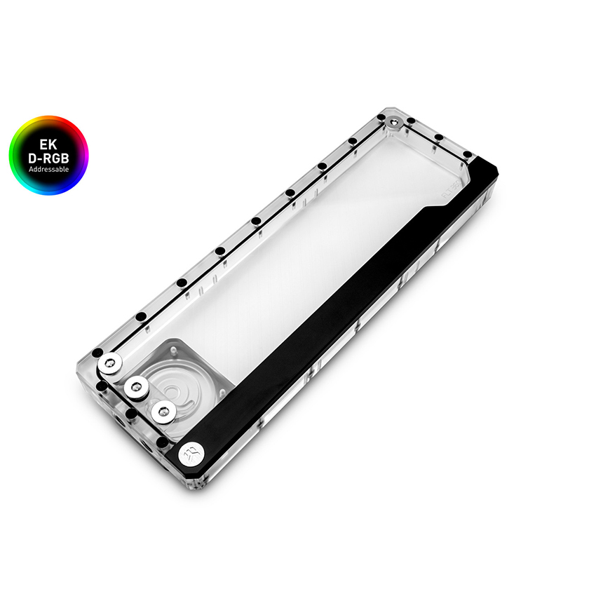 56061_ek__quantum_kinetic_flt_360_d5ddc_body_d_rgb___plexi_0003_ek_quantum_kinetic_flt_d5_ddc_body_d_rgb_360_plexi_front_dh_d_ EK- Quantum Kinetic FLT 360 D5/DDC Body D-RGB - Plexi