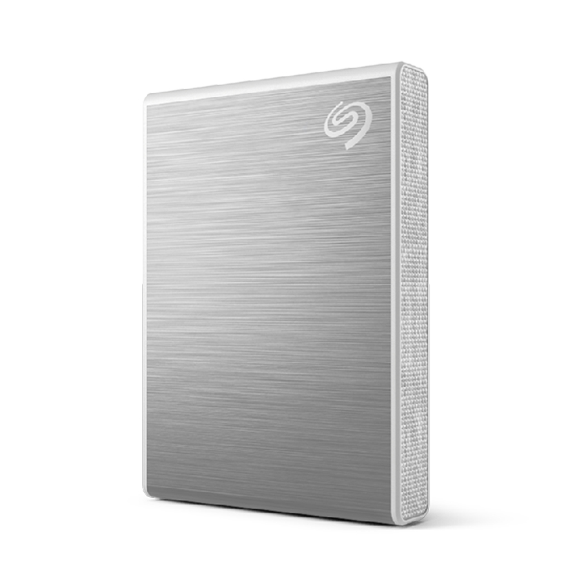Ổ cứng gắn ngoài SSD 1TB USB-C + Rescue 2.5 inch Seagate One Touch Bạc - STKG1000401