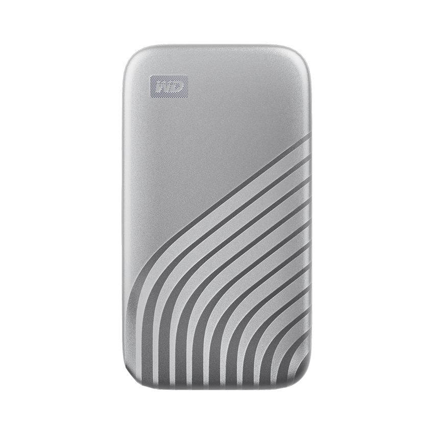 Ổ cứng di động WD MY PASSPORT SSD 500GB Bạc USB 3.2 WDBAGF5000ASL-WESN
