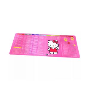 Bàn di chuột công thức văn phòng 30 x 80cm màu hồng