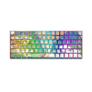 Bàn phím cơ không dây Newmen GM840 Pro Hush V3 Super Silent (KailhBox Deep Sea) (USB)