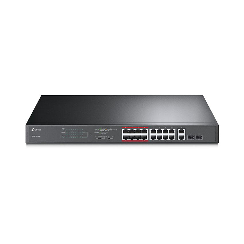 Switch TP-Link SL1218MP (16 Port POE 10/100 và 2 Port SFP)