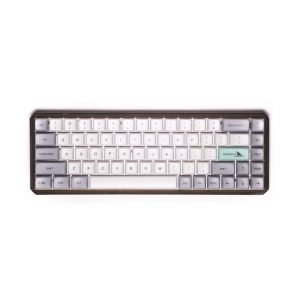 Bàn phím cơ không dây Darmoshark K5 Grey RGB (TTC Silent Red V3 sw)