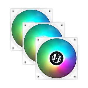 Fan Case LIAN-LI  ST120 Triple White ARGB 3 in1