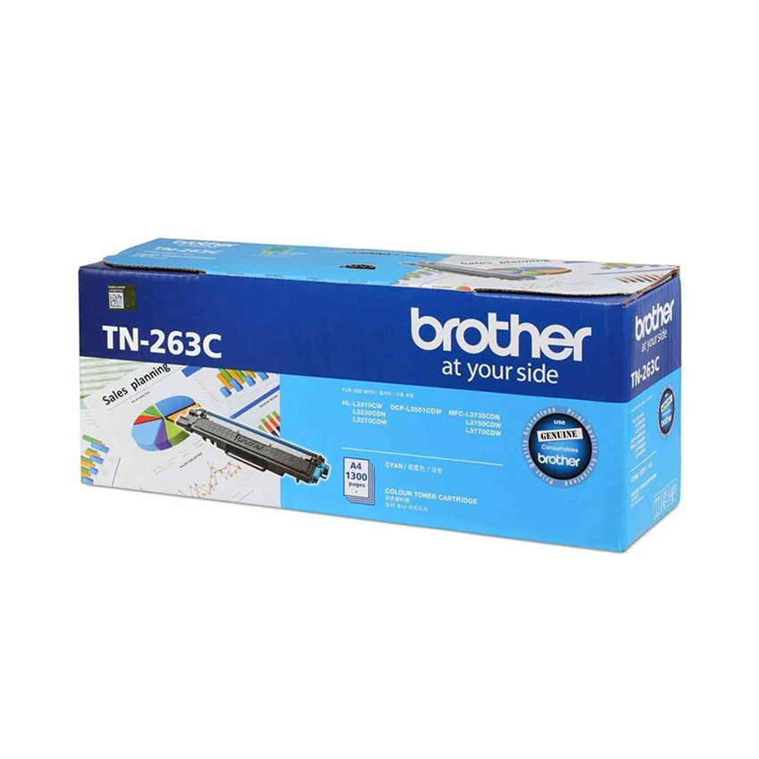 Hộp mực Brother TN-263C - Dành cho máy HL-L3230CDN/ DCP-L3551CDW/ MFC-L3750CDW