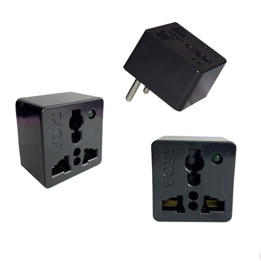 Ổ cắm nối Lioa chuyển đổi 3 chân thành 2 chân