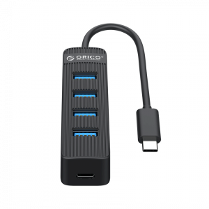 Bộ chia Type C ra 4 cổng USB 3.0 Orico TWC3-4A-BK-EP