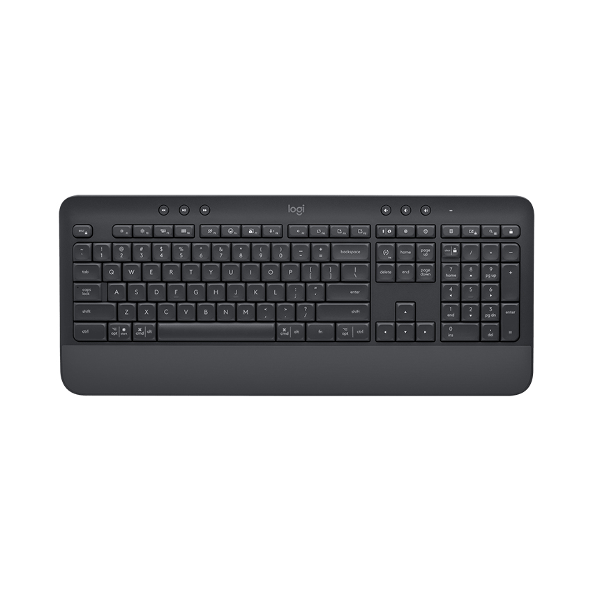 67423_ban_phim_khong_day_logitech_k650_graphite_usb_bluetooth_den_920_010955_0003_4 Bàn phím không dây Logitech K650 Graphite (USB/Bluetooth/Đen) (920-010955)